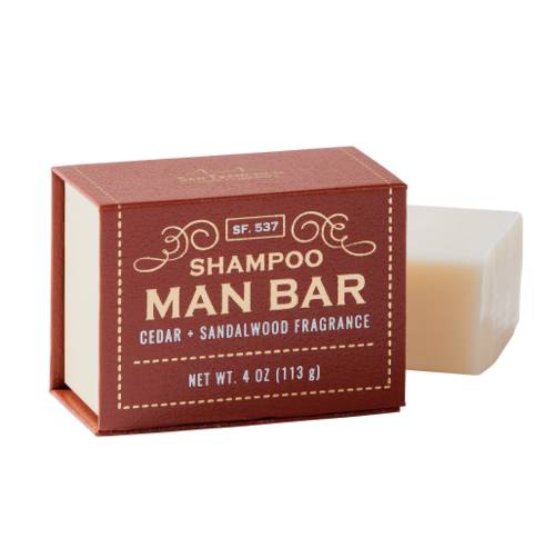 Shampoo - Shampoo Man Bar [Cedar+Sandalwood] 