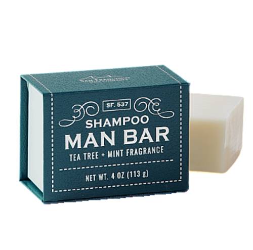 Shampoo - Shampoo Man Bar [Tea Tree+Mint] 