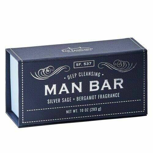 Soap - Soap Man Bar [Silver Sage+Bergamot] 