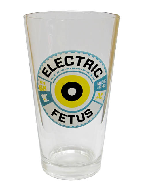 Glass - 45 Ef Teal Logo Pint
