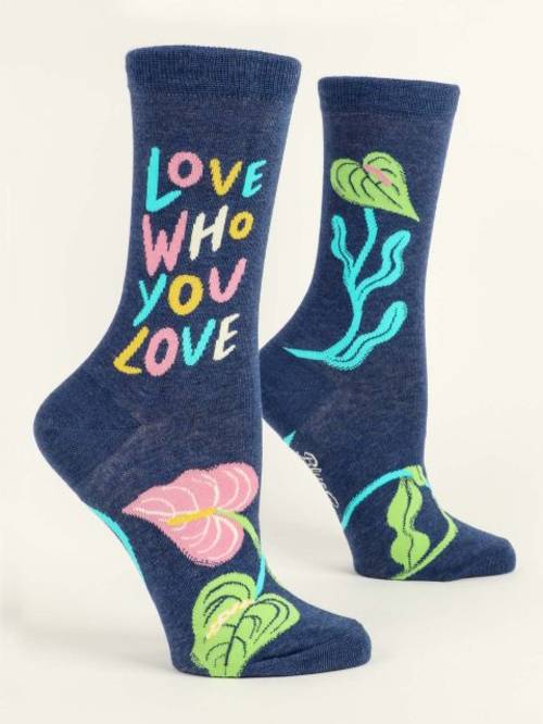 Socks - Love Who You Love Womens Crew