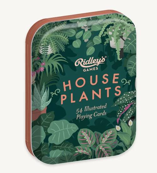 Playing Cards - House Plants Illustrated